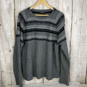 Nordstrom Men's Shop Cashmere Wool Blend Sweater Size XL